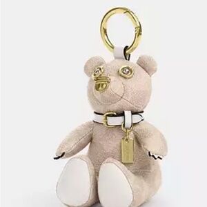 Coach Collectible Bear Bag Charm In Signature Canvas CZ195-IMXDM
